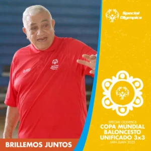 Flor Meléndez - Primera Copa Mundial de Baloncesto 3x3 Unificado de Olimpiadas Especiales