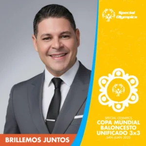 Jorge Gelpí - Primera Copa Mundial de Baloncesto 3x3 Unificado de Olimpiadas Especiales