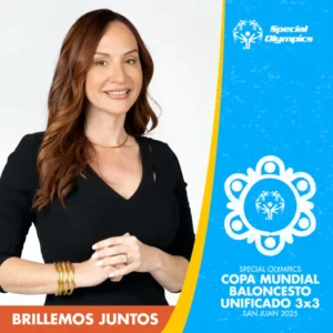 Natalia Meléndez - Primera Copa Mundial de Baloncesto 3x3 Unificado de Olimpiadas Especiales