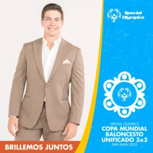 Pepe Calderón - Primera Copa Mundial de Baloncesto 3x3 Unificado de Olimpiadas Especiales