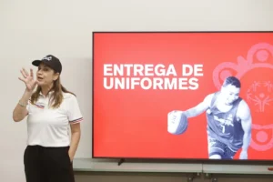 Entrega de uniformes - Copa Mundial Baloncesto 3x3